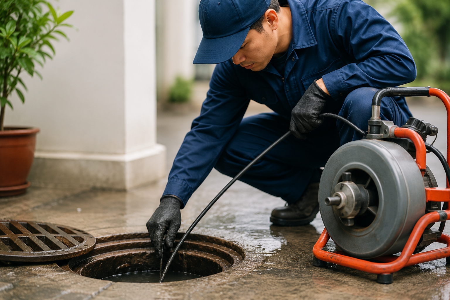 Drain cleaning services in Kathmandu
