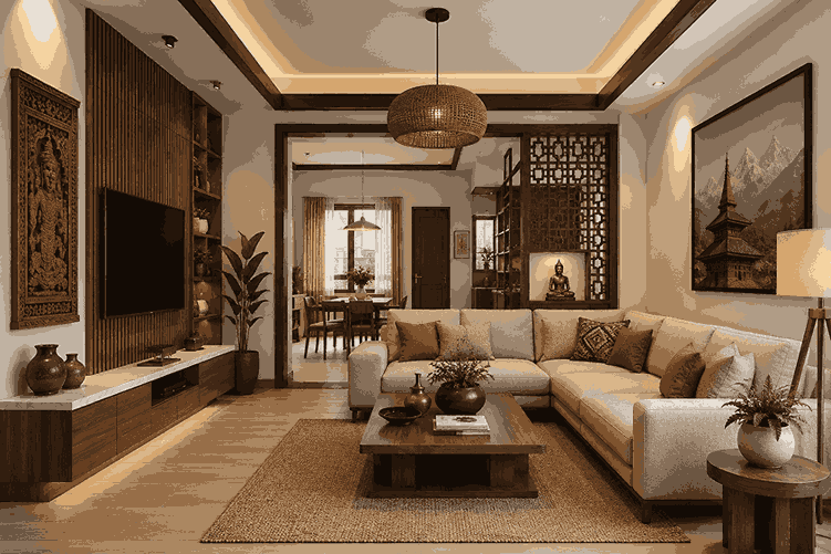 Interior design in Nepal