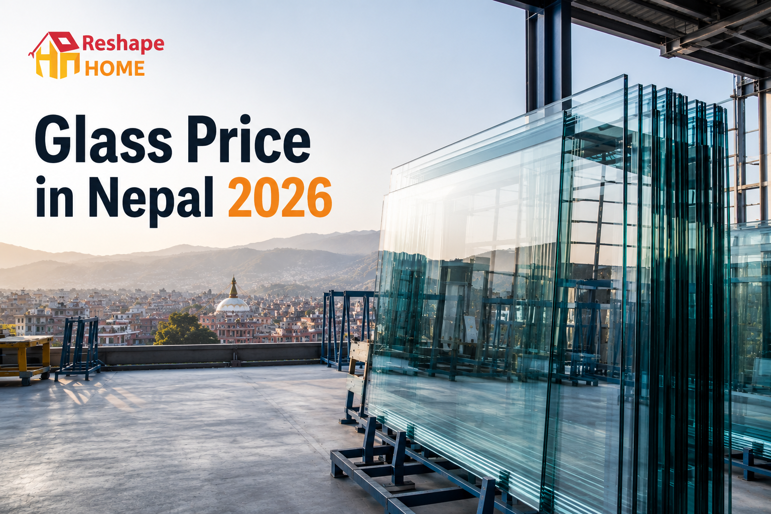 glass price in nepal