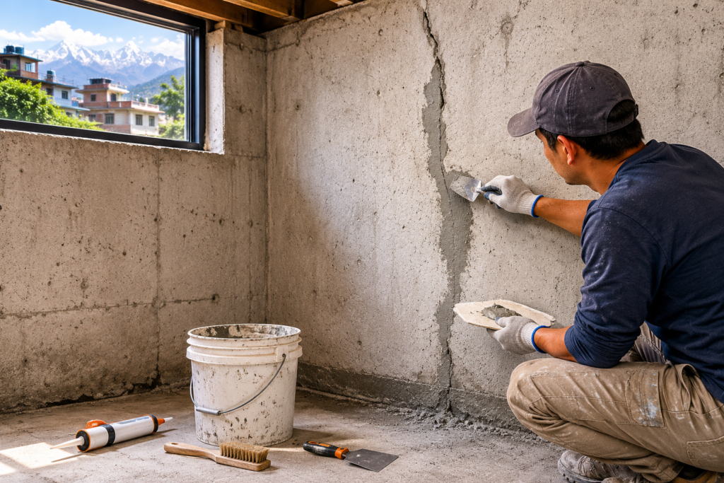 Essential Guide: How to Fix Small Cracks in Basement Walls in Nepal