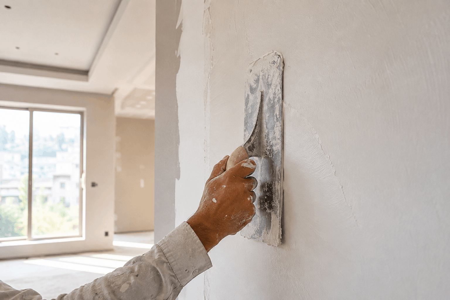 Gypsum Plaster in Nepal
